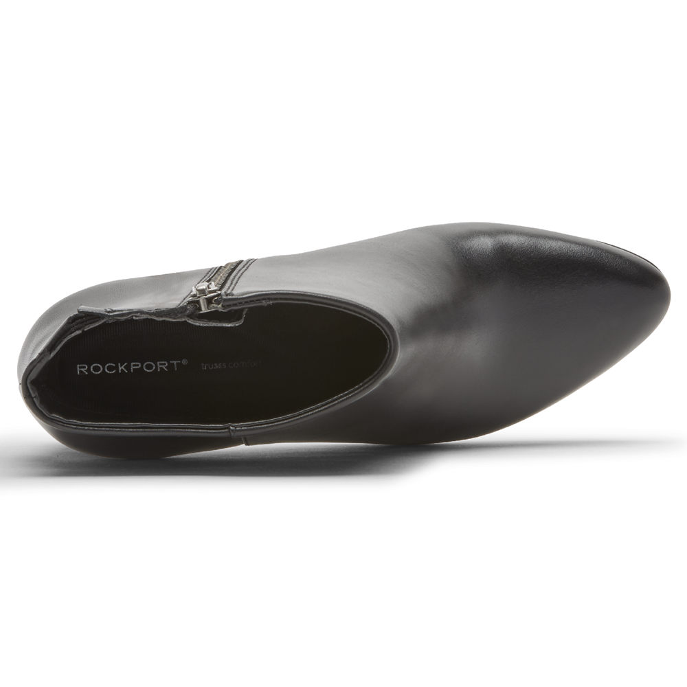 Botki Rockport Damskie Czarne - Camdyn - RZ9703412